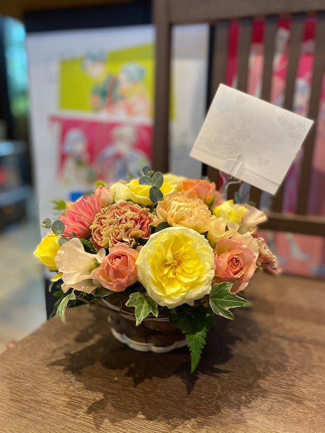 店頭受取フラワーアレンジ